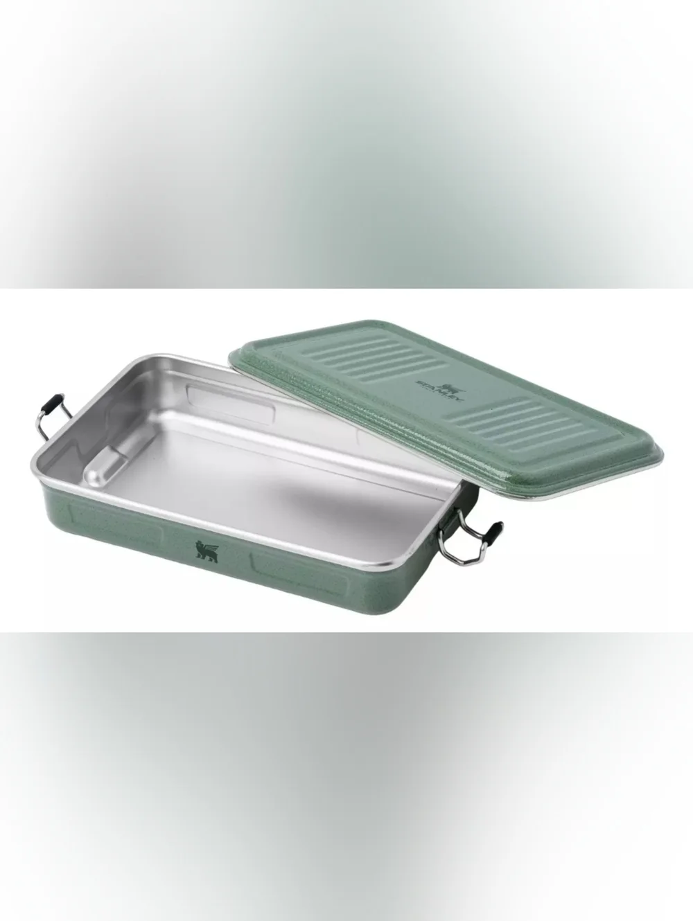 Stanley Legendary Classic Useful Box Lunch box - Hammertone Green NEW - Picture 3 of 7